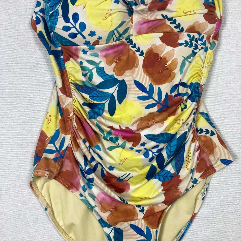 Niptuck Multi fit Cup One Piece Swimwear with Vibrant Design Size 6 Beach - Picture 6 of 15